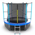 Батут EVO JUMP Internal 8ft (Blue) с нижней сеткой